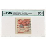 Wyjątkowa parka 1 groszy 1924 -CN- PMG 65 EPQ - kolejne numery