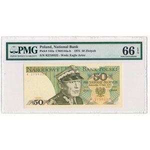 50 zloty 1975 -R- PMG 66 EPQ