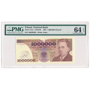 1 million złotych 1991 -A- PMG 64 EPQ