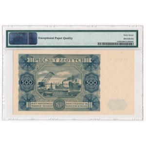500 złotych 1947 -T2- PMG 67 EPQ
