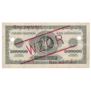 500.000 marek 1923 WZÓR -G- 