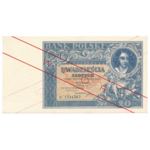 20 złotych 1931 -AT- Specimen