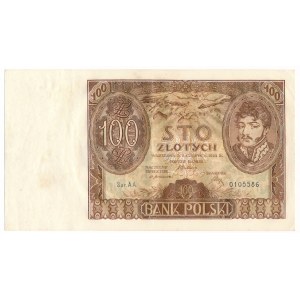 100 złotych 1932 Ser.AA - bardzo rzadka seria