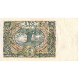 100 złotych 1932 Ser.AA - very rare serial letter
