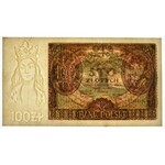 100 złotych 1932 Ser.AC. watermark +X+