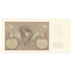 10 złotych 1940 Ser.A - rare serial letter