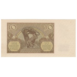 10 złotych 1940 Ser.E rare serial letter
