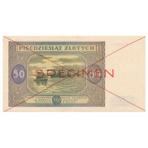  50 złotych 1946 Specimen
