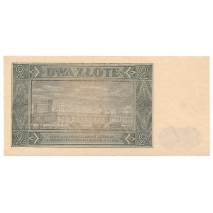 2 złote 1948 -A- rare first prefix