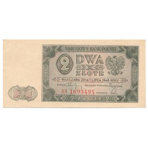 2 złote 1948 -AA- 