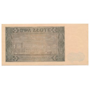 2 złote 1948 -Z- rare serial letter