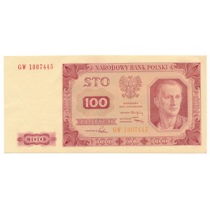 100 złotych 1948 -GW- z ramką - Rzadkie