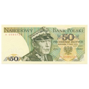 50 złotych 1975 -A- 