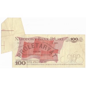 100 złotych 1976 - motylek 