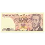 100 złotych 1986 - error note