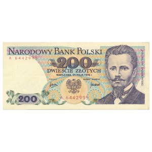 200 złotych 1976 -A- 