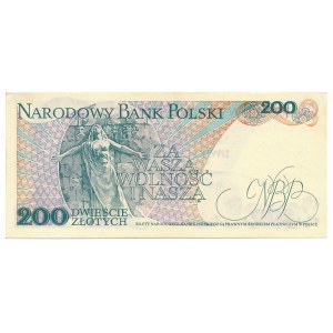200 złotych 1976 -AA- b.rzadka seria