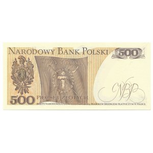 500 złotych 1982 -FW- 0000005 - low serial number