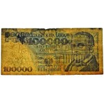 100.000 złotych 1990 -AL- fałszerstwo