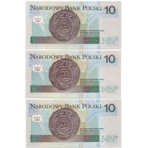 10 złotych 1994 -YB-YC-YD- 