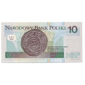 10 złotych 1994 -YD- signed by Andrzej Heidrich 