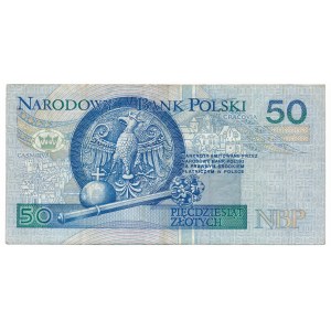 50 złotych 1994 -EM- error note
