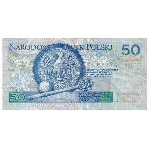 50 złotych 1994 -GY- Error note 