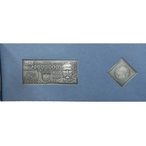 80th anniversary of the May Camp - plaque, clip and banknote