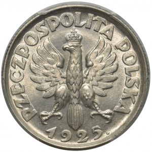 Kobieta i kłosy 1 złoty 1925 PCGS MS63