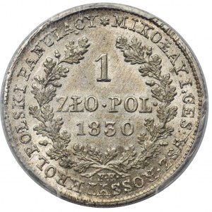 1 złoty polski 1830 F.H. PCGS MS62 - beautifull