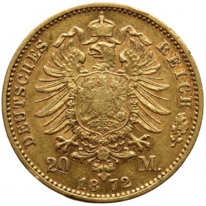 Germany, Prussia 20 mark 1872 A Berlin 