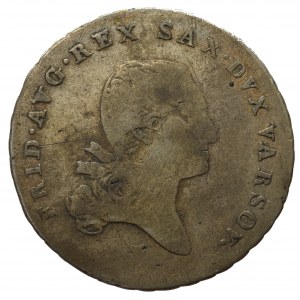 Dutchy of Warsaw 1/6 thaler 1814 IB