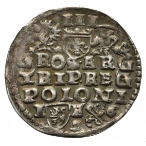 Sigismund III Vasa, 3 gr 1596 Lublin