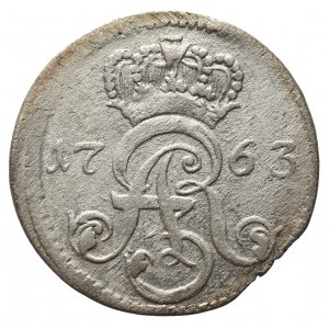 August III Sas, 3gr 1763 Thorn - D-B initials