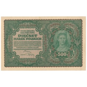 500 marek 1919 II Serja B
