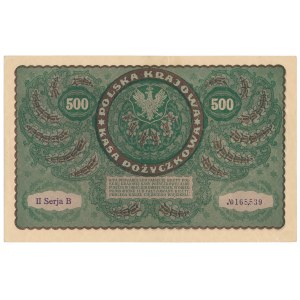 500 marek 1919 II Serja B 