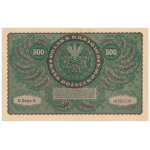 500 marek 1919 II Serja B