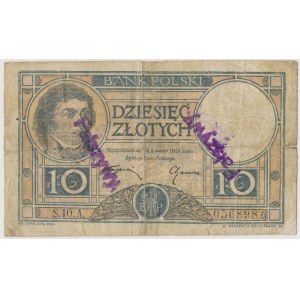 10 złotych 1919 S.10.A - unikalne fałszerstwo