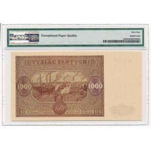 1.000 złotych 1946 -AA- PMG 64 EPQ