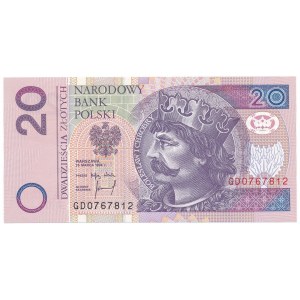 20 złotych 1994 -GD- 