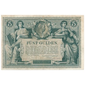 Austria 5 guldenów 1881 