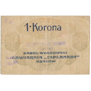 Kraków Kawiarnia Esplanade 1 korona
