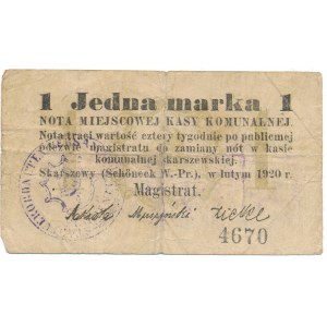 Skarszewy 1 marka 1920 