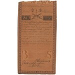 50 złotych 1794 -C- C.I HONIG - bardzo rzadki, pełny znak wodny 