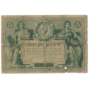 Austria 5 gulden 1881