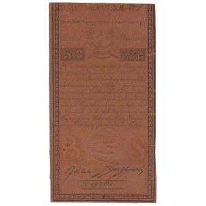 50 złotych 1794 -D- cienki papier - wyśmienity