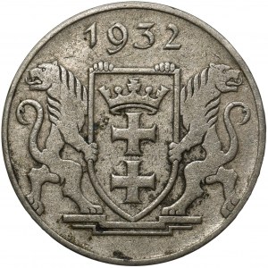 Free City of Danzig 5 gulden 1932 rare