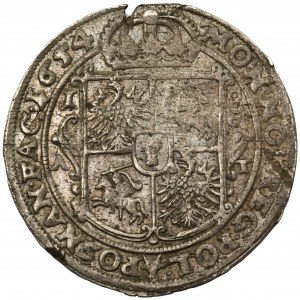 John II Casimir, 1/4 thaler 1654 Posen AT