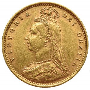 Australia Queen Victoria 1/2 pound 1893