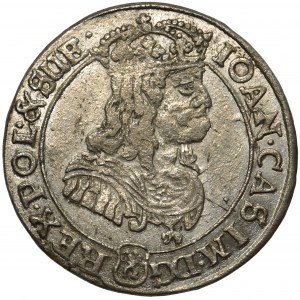 John II Casimir, 6 gr 1667 Bromberg TLB
